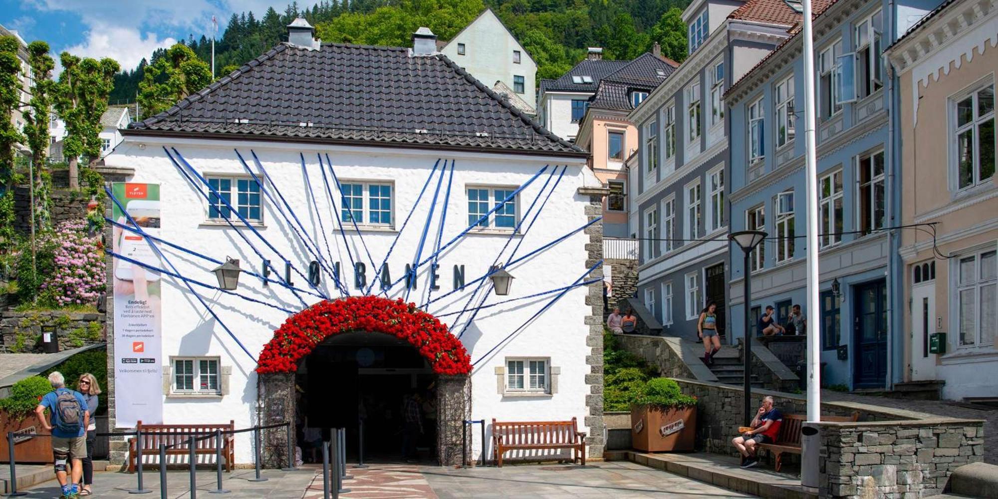 Ferienwohnung Bryggen // Floyen Living Bergen Exterior foto